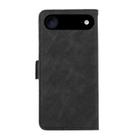 For iPhone 17 Air ABEEL Frosted Magnetic RFID Leather Phone Case(Black) - 13
