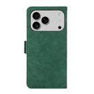 For iPhone 17 Pro Max ABEEL Frosted Magnetic RFID Leather Phone Case(Green) - 3