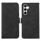 For Samsung Galaxy A35 5G ABEEL Frosted Magnetic RFID Leather Phone Case(Black) - 1