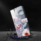 For LG V60 ThinQ 5G Crystal Painted Leather Phone case(Koi) - 4