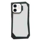 For iPhone 11 Creative Irregular Frame Shockproof Phone Case(Black) - 1