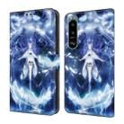 For Sony Xperia 5 III Crystal Painted Leather Phone case(Magic Fairy) - 1