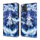 For Motorola Moto E22/E22i Crystal Painted Leather Phone case(Magic Fairy) - 1