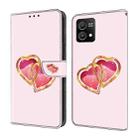 For Motorola Moto G Stylus 5G 2022 Crystal Painted Leather Phone case(Love Peach) - 1