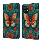 For Motorola Moto G Stylus 5G 2023 Crystal Painted Leather Phone case(Flower Butterfly) - 1