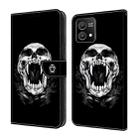 For Motorola Moto G Stylus 5G 2023 Crystal Painted Leather Phone case(Skull) - 1