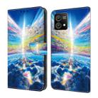 For Motorola Moto G Stylus 5G 2023 Crystal Painted Leather Phone case(Colorful Sky) - 1