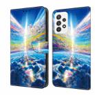 For OPPO A52/A72/A92 Crystal Painted Leather Phone case(Colorful Sky) - 1