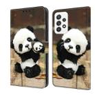 For OPPO A94 5G/A95 5G Crystal Painted Leather Phone case(Panda) - 1