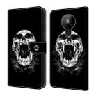 For Nokia 5.3 Crystal Painted Leather Phone case(Skull) - 1