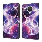 For Nokia G20 Crystal Painted Leather Phone case(Unicorn) - 1