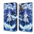 For Nokia G21/G11 Crystal Painted Leather Phone case(Magic Fairy) - 1