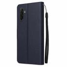 For Samsung Galaxy A56 5G 3-Card Slots Multifunctional Leather Phone Case(Dark Blue) - 3