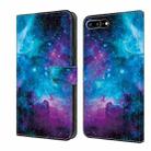 For iPhone 8 Plus/7 Plus Crystal Painted Leather Phone case(Starry Sky) - 1
