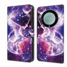 For Honor Magic5 Lite/X40 Crystal Painted Leather Phone case(Unicorn) - 1