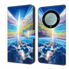 For Honor Magic5 Lite/X40 Crystal Painted Leather Phone case(Colorful Sky) - 1