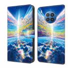 For Honor 50 Lite Crystal Painted Leather Phone case(Colorful Sky) - 1