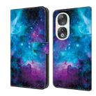 For Honor 90 Crystal Painted Leather Phone case(Starry Sky) - 1