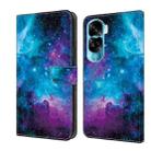 For Honor 90 Lite Crystal Painted Leather Phone case(Starry Sky) - 1