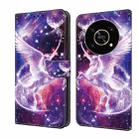 For Honor X9 4G/5G/X30/Magic4 Lite Crystal Painted Leather Phone case(Unicorn) - 1