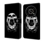 For Honor X9 4G/5G/X30/Magic4 Lite Crystal Painted Leather Phone case(Skull) - 1