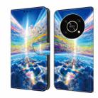 For Honor X9 4G/5G/X30/Magic4 Lite Crystal Painted Leather Phone case(Colorful Sky) - 1