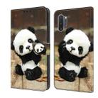 For Samsung Galaxy A32 5G Crystal Painted Leather Phone case(Panda) - 1