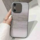 For iPhone X / XS PU Coated PC Hybrid TPU Phone Case(Gradient Black) - 1