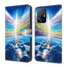For Xiaomi 11T Pro Crystal Painted Leather Phone case(Colorful Sky) - 1