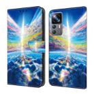 For Xiaomi 12T Pro Crystal Painted Leather Phone case(Colorful Sky) - 1