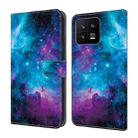 For Xiaomi 13 Crystal Painted Leather Phone case(Starry Sky) - 1