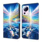 For Xiaomi 13 Lite Crystal Painted Leather Phone case(Colorful Sky) - 1