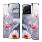 For Xiaomi 13T Pro Crystal Painted Leather Phone case(Koi) - 1
