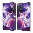 For Xiaomi Redmi Note 11 Global Crystal Painted Leather Phone case(Unicorn) - 1