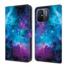 For Xiaomi Redmi 13C Crystal Painted Leather Phone case(Starry Sky) - 1