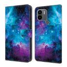 For Xiaomi Redmi A1/A1+ Crystal Painted Leather Phone case(Starry Sky) - 1