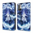 For Xiaomi Redmi Note 10 5G Crystal Painted Leather Phone case(Magic Fairy) - 1