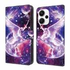 For Xiaomi Redmi Note 13 Pro 5G Crystal Painted Leather Phone case(Unicorn) - 1