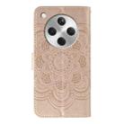 For OPPO Find X8 Sun Mandala Embossing Pattern Phone Leather Case(Rose Gold) - 3