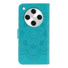 For OPPO Find X8 Pro Sun Mandala Embossing Pattern Phone Leather Case(Blue) - 3