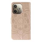 For OPPO A5 Pro 5G Global Sun Mandala Embossing Pattern Phone Leather Case(Rose Gold) - 3