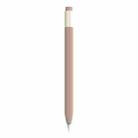 For Apple Pencil 3 Pencil Style Liquid Silicone Stylus Case(Coffee) - 1