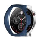 For Aigo Smart Watch V8 Half Coverage PC Watch Protective Case(Midnight Blue) - 1