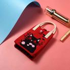 Cat Knitted Mini Crossbody Phone Bag For 6.9 inch and Below Phones(Red) - 2