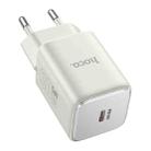 hoco N43 Vista PD30W Single Port Type-C Charger, EU Plug(Green) - 1