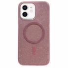 For iPhone 11 Glitter MagSafe Magnetic TPU Phone Case(Pink) - 1