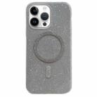 For iPhone 12 Pro Glitter MagSafe Magnetic TPU Phone Case(Silver) - 1