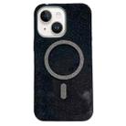 For iPhone 13 Glitter MagSafe Magnetic TPU Phone Case(Black) - 1
