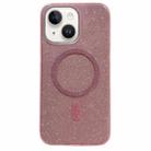 For iPhone 13 Glitter MagSafe Magnetic TPU Phone Case(Pink) - 1