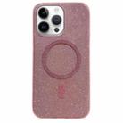 For iPhone 13 Pro Glitter MagSafe Magnetic TPU Phone Case(Pink) - 1